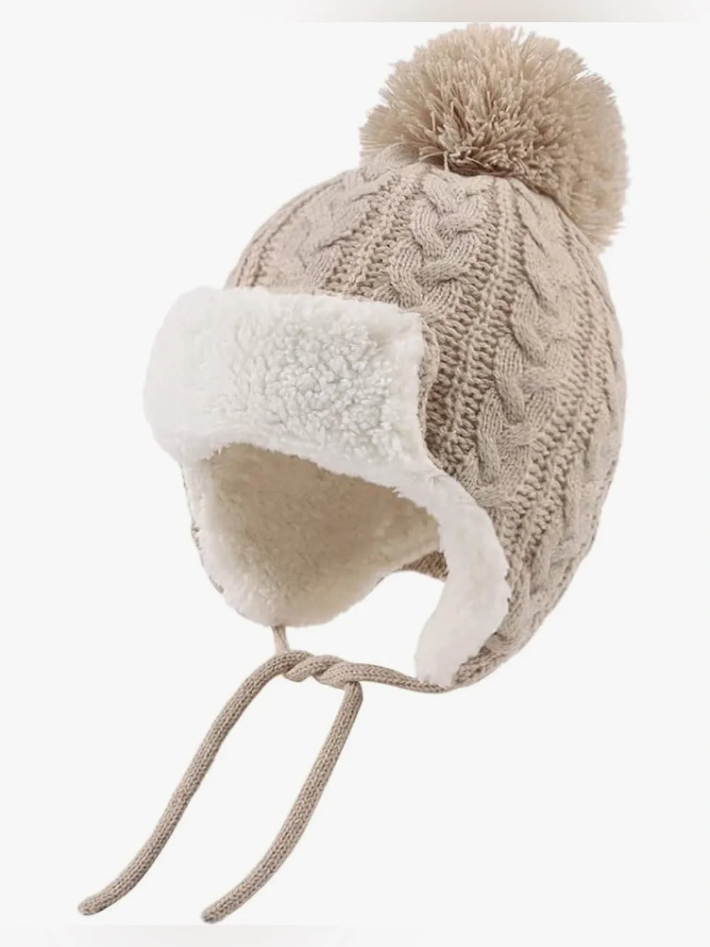 Like New Janie and Jack Jacket and Toddler Sherpa Trapper Hat
